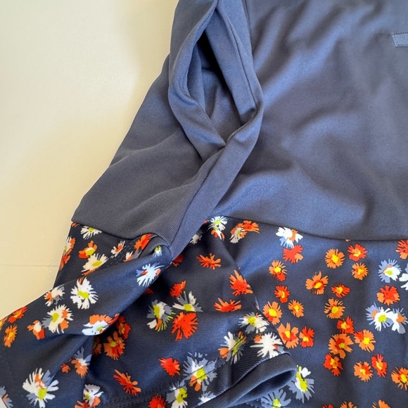 Callaway Skort Medium Floral TrueSculpt Skirt Opti Dri Blue NWT - Picture 7 of 11